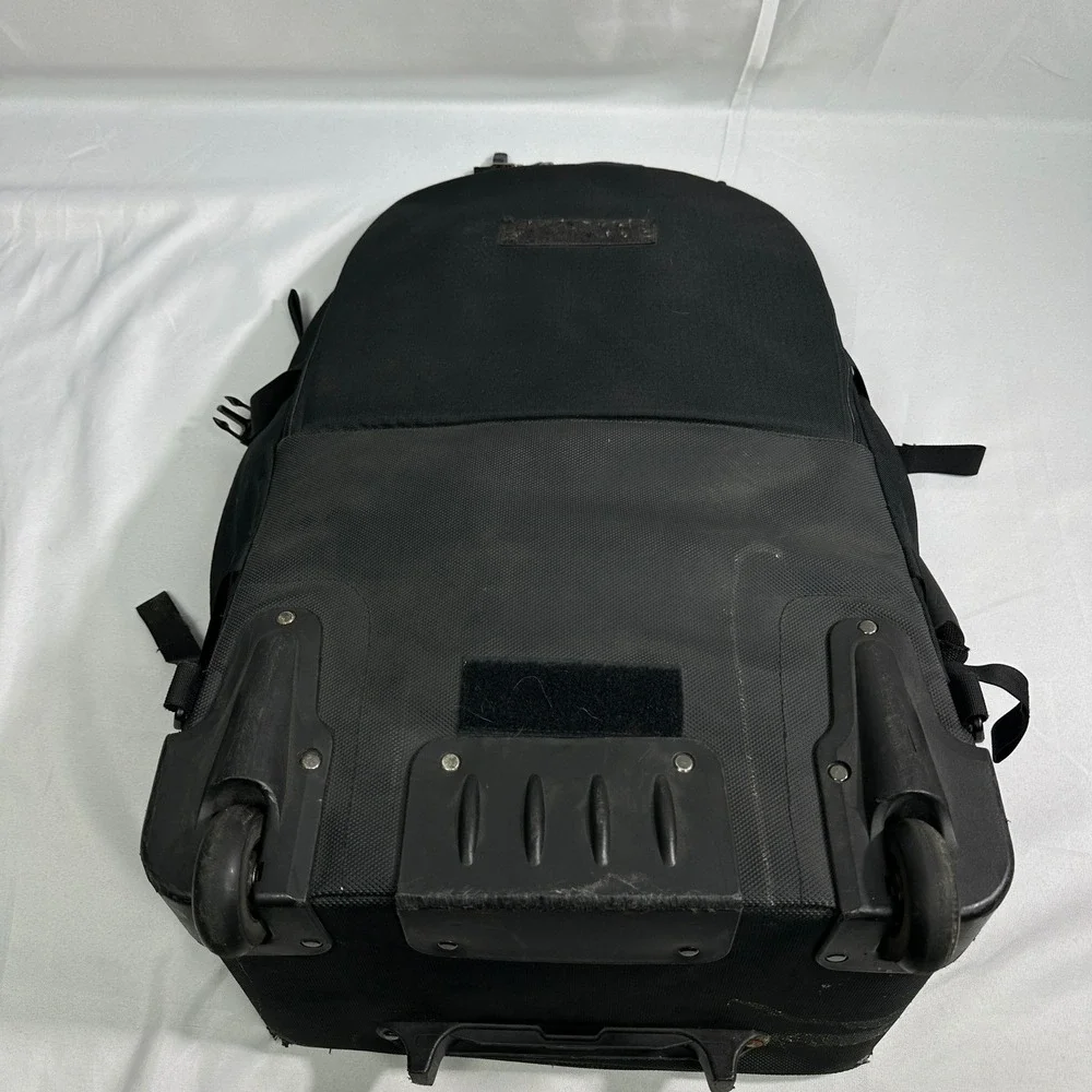 REI‎ Rolling Backpack Black Wheeled Travel Pack Carry On Luggage 30